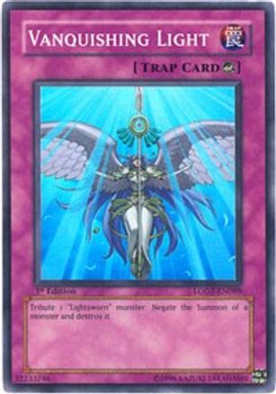Vanquishing Light (LODT-EN089) - Light of Destruction 1st Edition Light of Destruction Yugioh Single  Squirtle Squad Card Shop.
