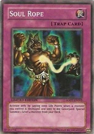 Soul Rope (LODT-ENSE2) - Light of Destruction Limited Light of Destruction Yugioh Single  Squirtle Squad Card Shop.