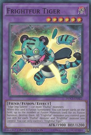 Frightfur Tiger (DOCS-ENSE2) - Dimension of Chaos Limited Dimension of Chaos Yugioh Single  Squirtle Squad Card Shop.