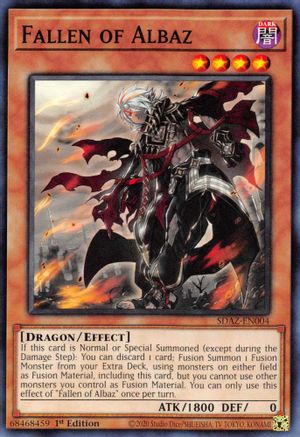 Fallen of Albaz (SDAZ-EN004) - Structure Deck: Albaz Strike 1st Edition Structure Deck: Albaz Strike Yugioh Single  Squirtle Squad Card Shop.