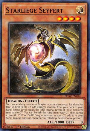 Starliege Seyfert (SDAZ-EN014) - Structure Deck: Albaz Strike 1st Edition Structure Deck: Albaz Strike Yugioh Single  Squirtle Squad Card Shop.