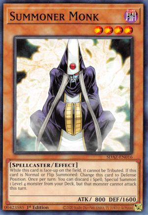 Summoner Monk (SDAZ-EN016) - Structure Deck: Albaz Strike 1st Edition Structure Deck: Albaz Strike Yugioh Single  Squirtle Squad Card Shop.