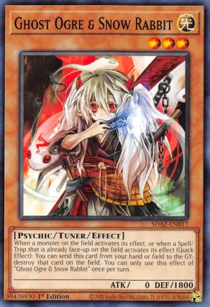 Ghost Ogre & Snow Rabbit (SDAZ-EN017) - Structure Deck: Albaz Strike 1st Edition Structure Deck: Albaz Strike Yugioh Single  Squirtle Squad Card Shop.