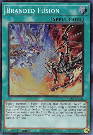Branded Fusion (SDAZ-EN021) - Structure Deck: Albaz Strike 1st Edition Structure Deck: Albaz Strike Yugioh Single  Squirtle Squad Card Shop.
