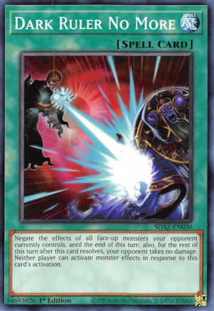 Dark Ruler No More (SDAZ-EN030) - Structure Deck: Albaz Strike 1st Edition Structure Deck: Albaz Strike Yugioh Single  Squirtle Squad Card Shop.