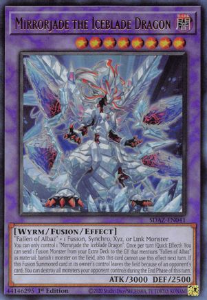 Mirrorjade the Iceblade Dragon (SDAZ-EN041) - Structure Deck: Albaz Strike 1st Edition Structure Deck: Albaz Strike Yugioh Single  Squirtle Squad Card Shop.