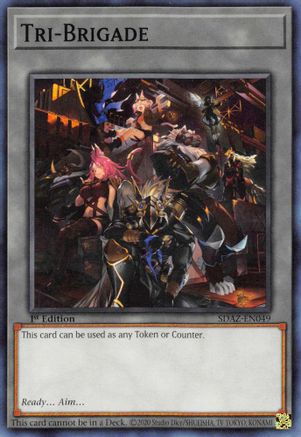 Tri-Brigade (SDAZ-EN049) - Structure Deck: Albaz Strike 1st Edition Structure Deck: Albaz Strike Yugioh Single  Squirtle Squad Card Shop.