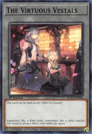 The Virtuous Vestals (SDAZ-EN050) - Structure Deck: Albaz Strike 1st Edition Structure Deck: Albaz Strike Yugioh Single  Squirtle Squad Card Shop.