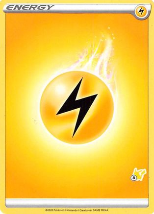 Lightning Energy (#8 Pikachu Stamped)  Battle Academy 2022 - Promo Battle Academy 2022 Pokemon Single  Squirtle Squad Card Shop.
