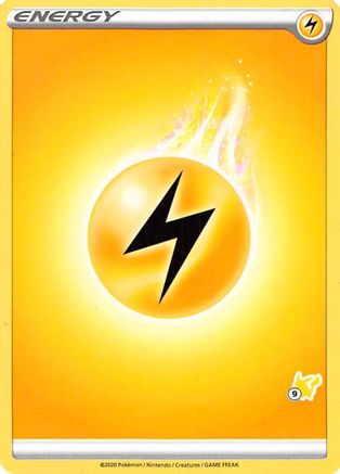 Lightning Energy (#9 Pikachu Stamped)  Battle Academy 2022 - Promo Battle Academy 2022 Pokemon Single  Squirtle Squad Card Shop.