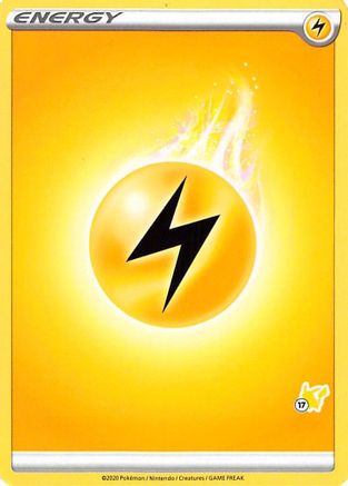 Lightning Energy (#17 Pikachu Stamped)  Battle Academy 2022 - Promo Battle Academy 2022 Pokemon Single  Squirtle Squad Card Shop.