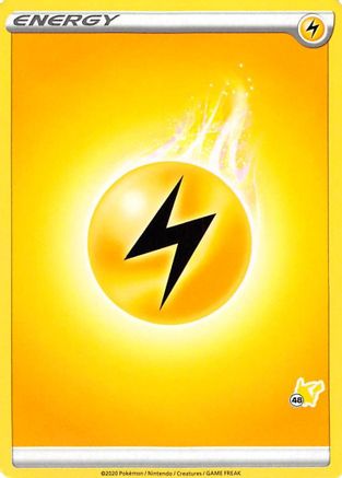 Lightning Energy (#48 Pikachu Stamped)  Battle Academy 2022 - Promo Battle Academy 2022 Pokemon Single  Squirtle Squad Card Shop.