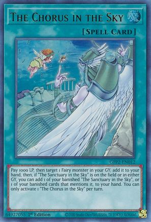 The Chorus in the Sky (GFP2-EN012) - Ghosts From the Past: The 2nd Haunting 1st Edition Ghosts From the Past: The 2nd Haunting Yugioh Single  Squirtle Squad Card Shop.
