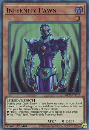 Infernity Pawn (GFP2-EN018) - Ghosts From the Past: The 2nd Haunting 1st Edition Ghosts From the Past: The 2nd Haunting Yugioh Single  Squirtle Squad Card Shop.