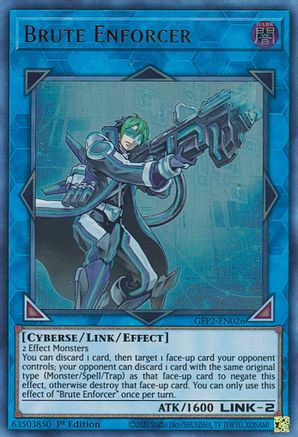 Brute Enforcer (GFP2-EN026) - Ghosts From the Past: The 2nd Haunting 1st Edition Ghosts From the Past: The 2nd Haunting Yugioh Single  Squirtle Squad Card Shop.