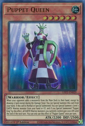 Puppet Queen (GFP2-EN029) - Ghosts From the Past: The 2nd Haunting 1st Edition Ghosts From the Past: The 2nd Haunting Yugioh Single  Squirtle Squad Card Shop.