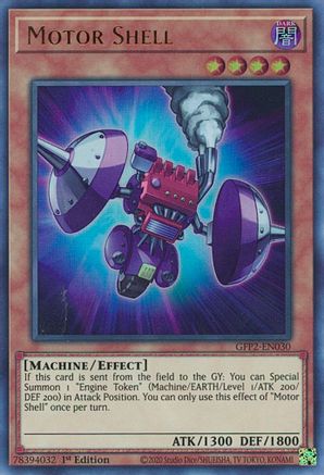 Motor Shell (GFP2-EN030) - Ghosts From the Past: The 2nd Haunting 1st Edition Ghosts From the Past: The 2nd Haunting Yugioh Single  Squirtle Squad Card Shop.