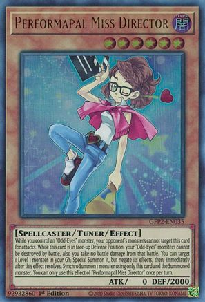 Performapal Miss Director (GFP2-EN035) - Ghosts From the Past: The 2nd Haunting 1st Edition Ghosts From the Past: The 2nd Haunting Yugioh Single  Squirtle Squad Card Shop.