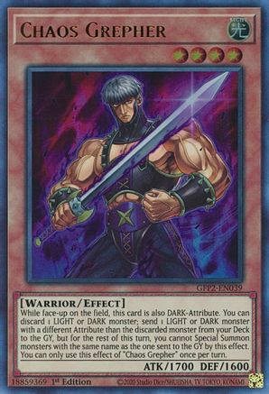 Chaos Grepher (GFP2-EN039) - Ghosts From the Past: The 2nd Haunting 1st Edition Ghosts From the Past: The 2nd Haunting Yugioh Single  Squirtle Squad Card Shop.