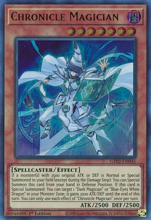 Chronicle Magician (GFP2-EN045) - Ghosts From the Past: The 2nd Haunting 1st Edition Ghosts From the Past: The 2nd Haunting Yugioh Single  Squirtle Squad Card Shop.