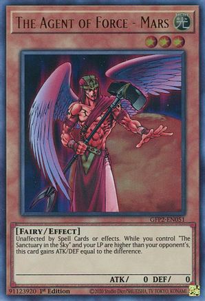 The Agent of Force - Mars (GFP2-EN051) - Ghosts From the Past: The 2nd Haunting 1st Edition Ghosts From the Past: The 2nd Haunting Yugioh Single  Squirtle Squad Card Shop.
