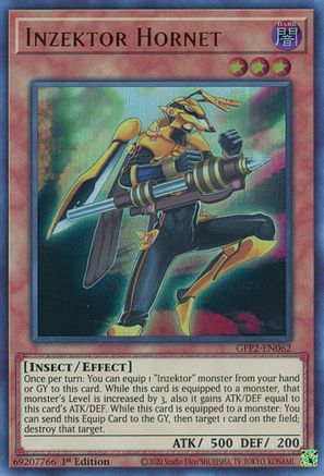 Inzektor Hornet (GFP2-EN062) - Ghosts From the Past: The 2nd Haunting 1st Edition Ghosts From the Past: The 2nd Haunting Yugioh Single  Squirtle Squad Card Shop.