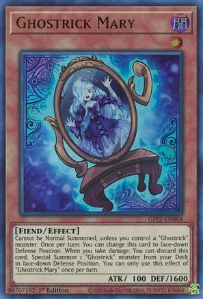 Ghostrick Mary (GFP2-EN068) - Ghosts From the Past: The 2nd Haunting 1st Edition Ghosts From the Past: The 2nd Haunting Yugioh Single  Squirtle Squad Card Shop.
