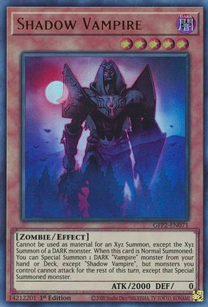Shadow Vampire (GFP2-EN071) - Ghosts From the Past: The 2nd Haunting 1st Edition Ghosts From the Past: The 2nd Haunting Yugioh Single  Squirtle Squad Card Shop.