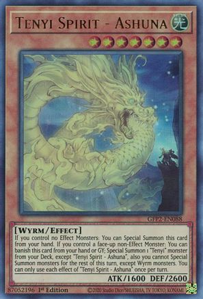 Tenyi Spirit - Ashuna (GFP2-EN088) - Ghosts From the Past: The 2nd Haunting 1st Edition Ghosts From the Past: The 2nd Haunting Yugioh Single  Squirtle Squad Card Shop.
