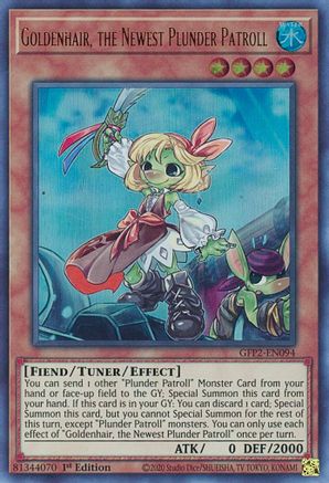 Goldenhair, the Newest Plunder Patroll (GFP2-EN094) - Ghosts From the Past: The 2nd Haunting 1st Edition Ghosts From the Past: The 2nd Haunting Yugioh Single  Squirtle Squad Card Shop.