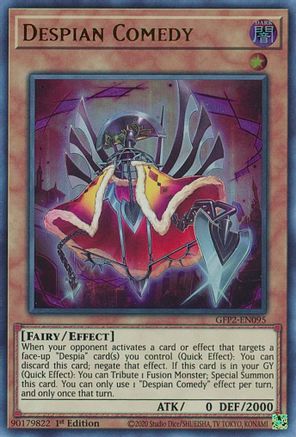 Despian Comedy (GFP2-EN095) - Ghosts From the Past: The 2nd Haunting 1st Edition Ghosts From the Past: The 2nd Haunting Yugioh Single  Squirtle Squad Card Shop.