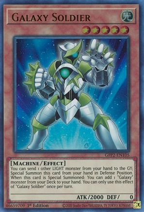 Galaxy Soldier (GFP2-EN105) - Ghosts From the Past: The 2nd Haunting 1st Edition Ghosts From the Past: The 2nd Haunting Yugioh Single  Squirtle Squad Card Shop.