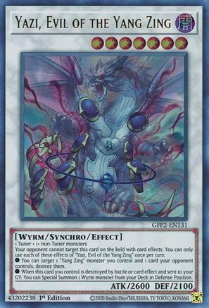 Yazi, Evil of the Yang Zing (GFP2-EN131) - Ghosts From the Past: The 2nd Haunting 1st Edition Ghosts From the Past: The 2nd Haunting Yugioh Single  Squirtle Squad Card Shop.