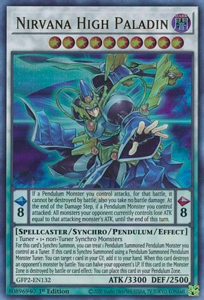 Nirvana High Paladin (GFP2-EN132) - Ghosts From the Past: The 2nd Haunting 1st Edition Ghosts From the Past: The 2nd Haunting Yugioh Single  Squirtle Squad Card Shop.