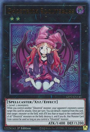 Ghostrick Socuteboss (GFP2-EN140) - Ghosts From the Past: The 2nd Haunting 1st Edition Ghosts From the Past: The 2nd Haunting Yugioh Single  Squirtle Squad Card Shop.