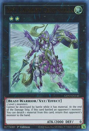 Sky Cavalry Centaurea (GFP2-EN141) - Ghosts From the Past: The 2nd Haunting 1st Edition Ghosts From the Past: The 2nd Haunting Yugioh Single  Squirtle Squad Card Shop.