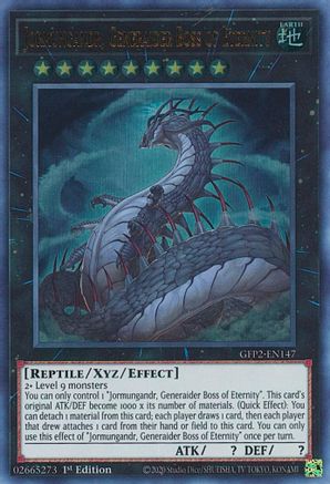 Jormungandr, Generaider Boss of Eternity (GFP2-EN147) - Ghosts From the Past: The 2nd Haunting 1st Edition Ghosts From the Past: The 2nd Haunting Yugioh Single  Squirtle Squad Card Shop.