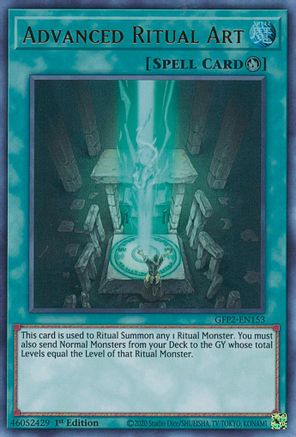 Advanced Ritual Art (GFP2-EN153) - Ghosts From the Past: The 2nd Haunting 1st Edition Ghosts From the Past: The 2nd Haunting Yugioh Single  Squirtle Squad Card Shop.