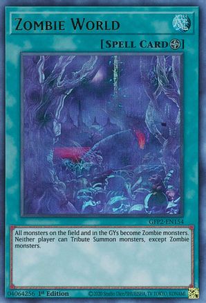 Zombie World (GFP2-EN154) - Ghosts From the Past: The 2nd Haunting 1st Edition Ghosts From the Past: The 2nd Haunting Yugioh Single  Squirtle Squad Card Shop.
