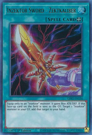 Inzektor Sword - Zektkaliber (GFP2-EN156) - Ghosts From the Past: The 2nd Haunting 1st Edition Ghosts From the Past: The 2nd Haunting Yugioh Single  Squirtle Squad Card Shop.