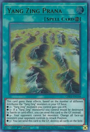 Yang Zing Prana (GFP2-EN158) - Ghosts From the Past: The 2nd Haunting 1st Edition Ghosts From the Past: The 2nd Haunting Yugioh Single  Squirtle Squad Card Shop.