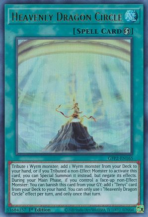 Heavenly Dragon Circle (GFP2-EN165) - Ghosts From the Past: The 2nd Haunting 1st Edition Ghosts From the Past: The 2nd Haunting Yugioh Single  Squirtle Squad Card Shop.