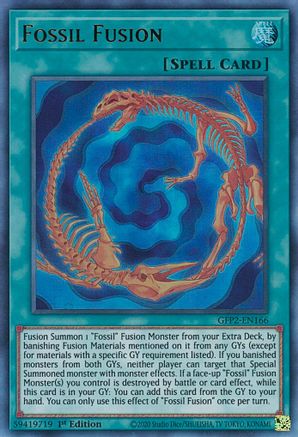 Fossil Fusion (GFP2-EN166) - Ghosts From the Past: The 2nd Haunting 1st Edition Ghosts From the Past: The 2nd Haunting Yugioh Single  Squirtle Squad Card Shop.