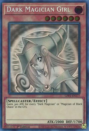 Dark Magician Girl (Ghost Rare) (GFP2-EN177) - Ghosts From the Past: The 2nd Haunting 1st Edition Ghosts From the Past: The 2nd Haunting Yugioh Single  Squirtle Squad Card Shop.