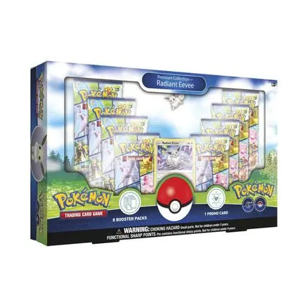 Pokemon GO Premium Collection [Radiant Eevee] Pokemon GO Pokemon Sealed  Squirtle Squad Card Shop.