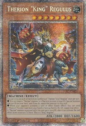 Therion "King" Regulus (Starlight Rare) (DIFO-EN007) - Dimension Force 1st Edition Dimension Force Yugioh Single  Squirtle Squad Card Shop.