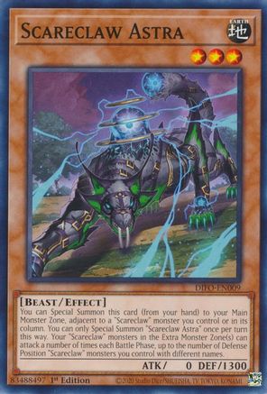 Scareclaw Astra (DIFO-EN009) - Dimension Force 1st Edition Dimension Force Yugioh Single  Squirtle Squad Card Shop.