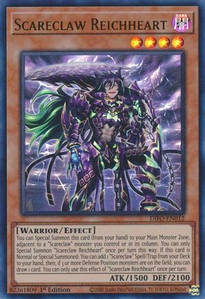 Scareclaw Reichheart (DIFO-EN012) - Dimension Force 1st Edition Dimension Force Yugioh Single  Squirtle Squad Card Shop.