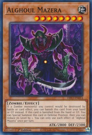 Alghoul Mazera (DIFO-EN014) - Dimension Force 1st Edition Dimension Force Yugioh Single  Squirtle Squad Card Shop.
