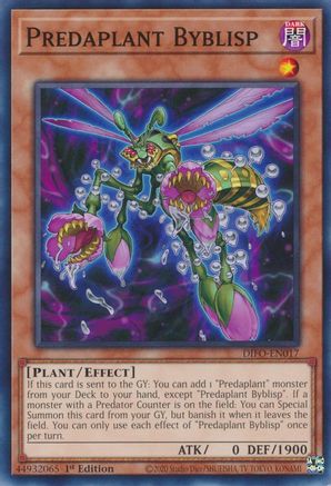 Predaplant Byblisp (DIFO-EN017) - Dimension Force 1st Edition Dimension Force Yugioh Single  Squirtle Squad Card Shop.
